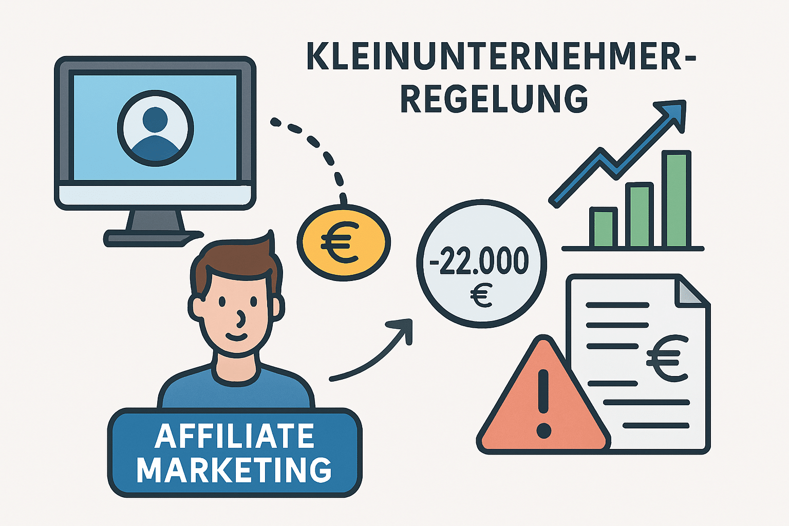 Affiliate Marketing und die Kleinunternehmerregelung erklärt