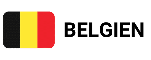 Belgische Flagge als Symbol für auswandern nach Belgien und Erfahrungen deutscher Auswanderer