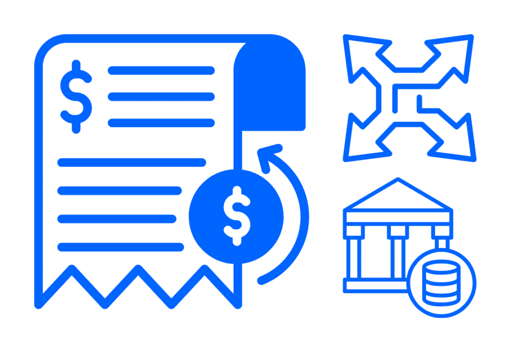 Illustration zu Steuern, beschränkt steuerpflichtigen Einkünften und erweiterter beschränkter Steuerpflicht nach § 2 AStG für Auswanderer und Unternehmer mit US LLC