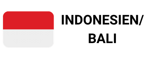 Indonesische Flagge – Symbol für auswandern nach Indonesien, Bali auswandern und Voraussetzungen für deutsche Auswanderer